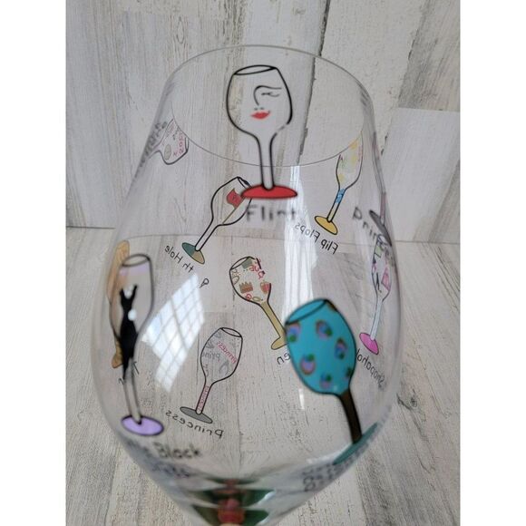 Lolita Multi-Wine large glass drinkware decor store display - Picture 7 of 16